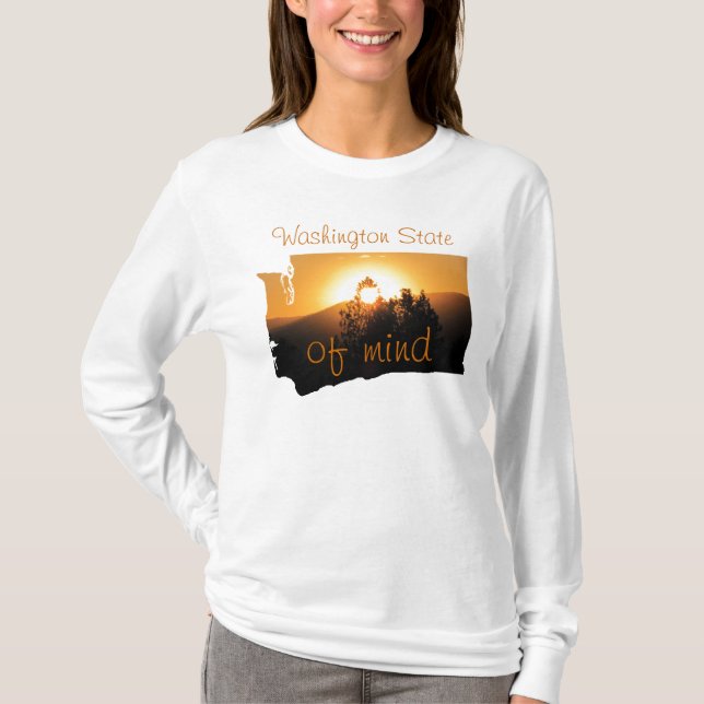 Washington Staat des Geistes T-Shirt (Vorderseite)
