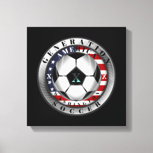 Washington Staat Generation X American Soccer. Leinwanddruck