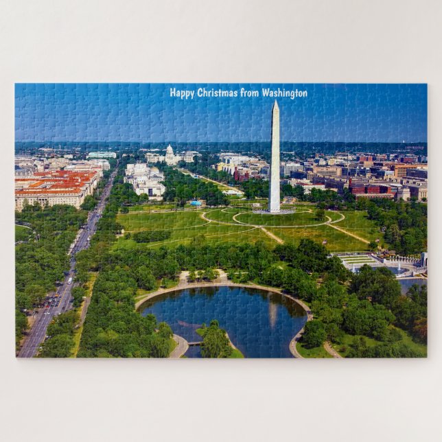 Washington Staat Hauptstadt DC. Jigsaw Puzzle (Horizontal)