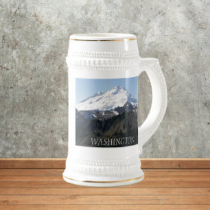 Washington Staat Mount Baker Landscape Bierglas