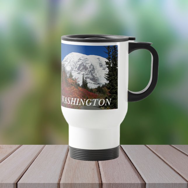 Washington Staat Mount Rainier Landscape Reisebecher (Von Creator hochgeladen)