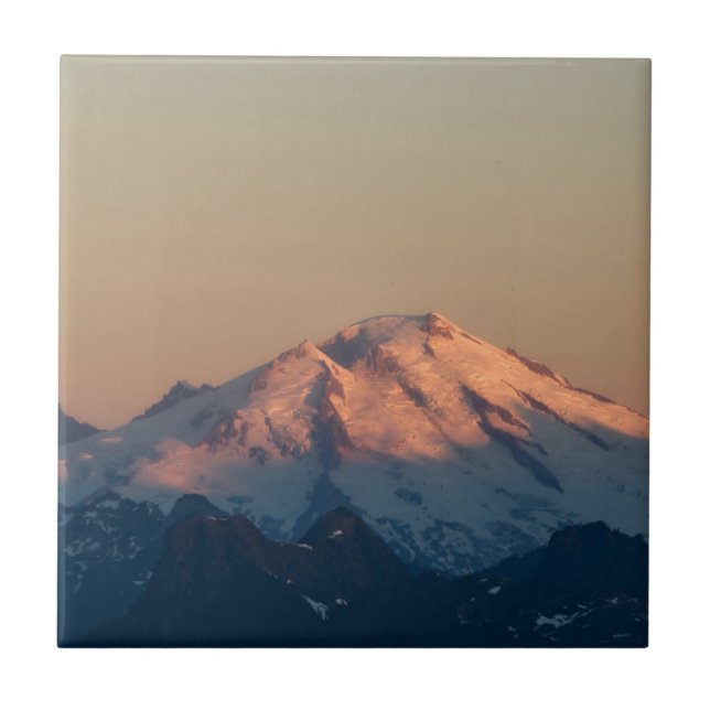 Washington Staat, North Cascades. Mount-Baker Fliese (Vorderseite)