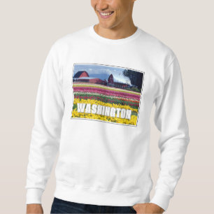 Washington Staat Tulip Field Sweatshirt