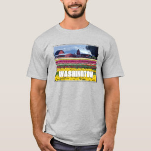 Washington Staat Tulip Field T-Shirt