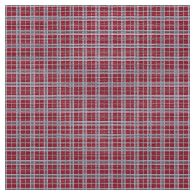 Washington Staat University Cougar Tartan Stoff (Muster)