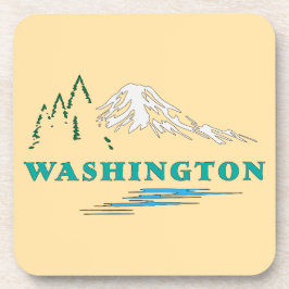 Washington Staat USA Getränkeuntersetzer