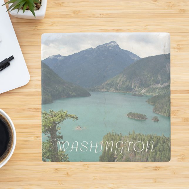 Washington Staaten North Cascades Nationalpark Steinuntersetzer (In Situ)