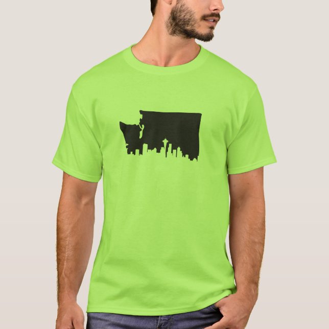 Washington-Staatsstolz T-Shirt (Vorderseite)