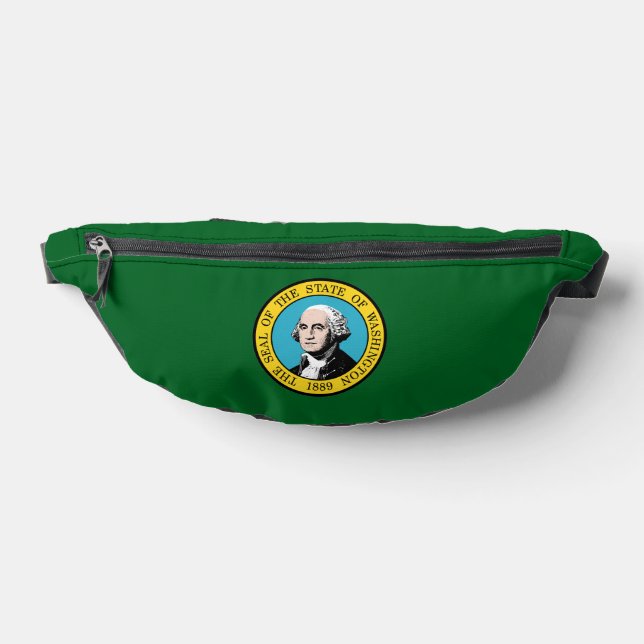 Washington State flag Bauchtasche (Ablage )