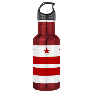 Washington State Flag Liberty Flasche Trinkflasche