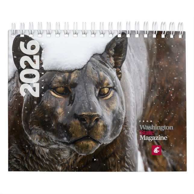 Washington State Magazine 2026 Mini Calendar Kalender (Titelbild)