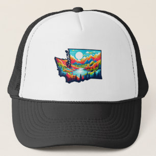 Washington State Truckerkappe