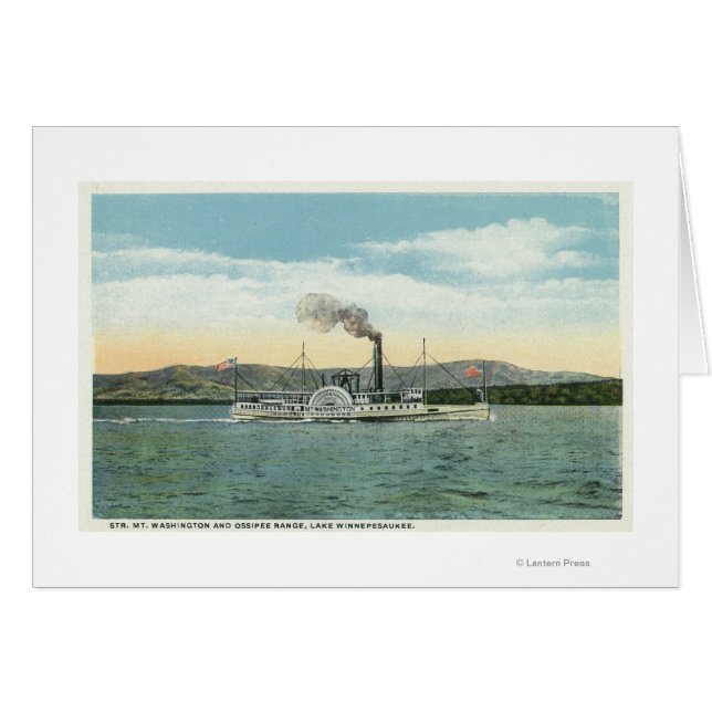 Washington Steamer, Ossipee Range View (Vorderseite (Horizontal))