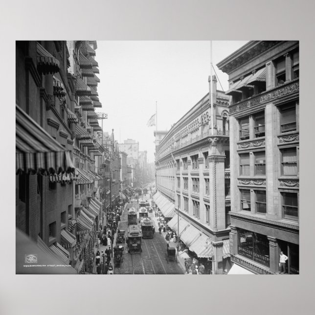 Washington Street Poster (Vorne)