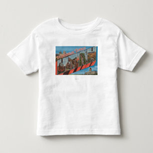 Washington-Terrasse, Utah - große Buchstabe-Szene Kleinkind T-shirt