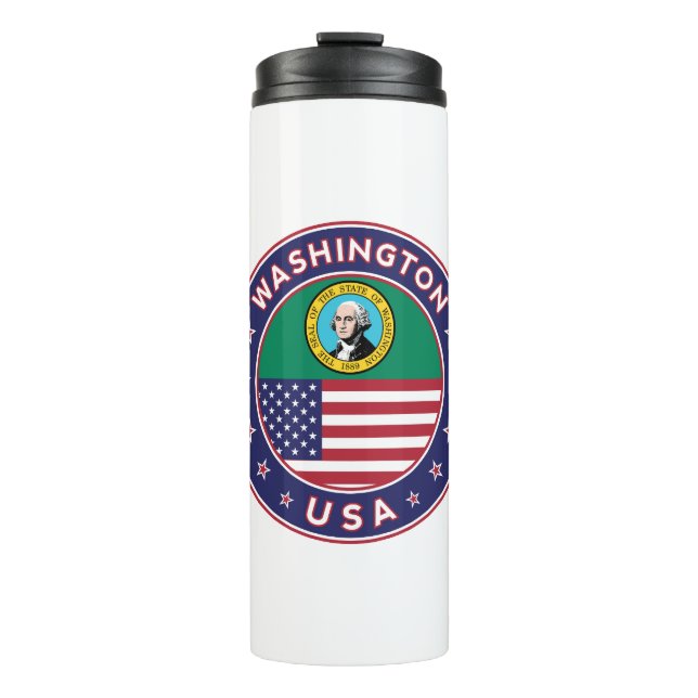 Washington Thermosbecher (Vorderseite)