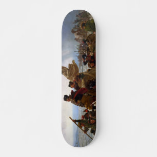 Washington überquert Delaware durch Emanuel Leutze Skateboard