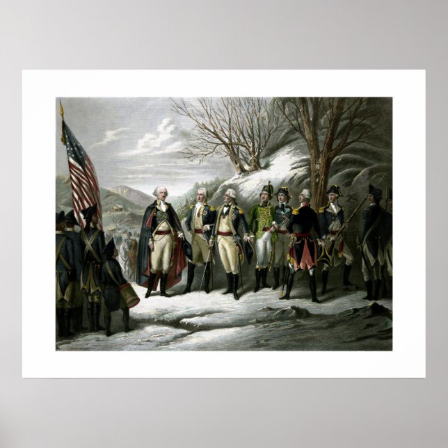 Washington und seine Generäle Poster (Vorne)