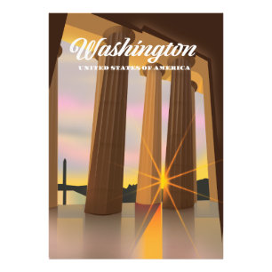 Washington USA Fotodruck