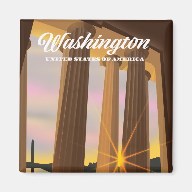 Washington USA Magnet (Vorne)