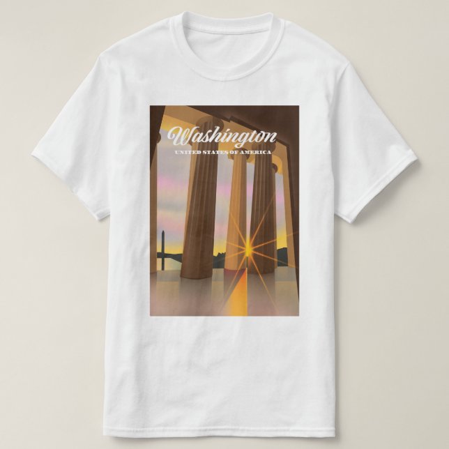Washington USA T-Shirt (Design vorne)