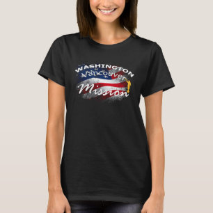 Washington Vancouver Mormon LDS Mission Missionar T-Shirt