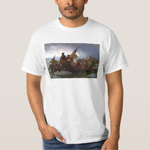 Washington Vintage Kunst, das des Delawares - US T-Shirt