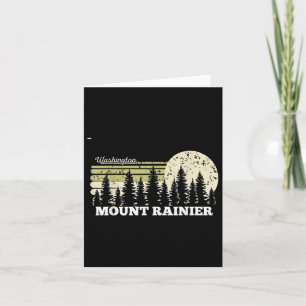 Washington Wandermont Rainier Trees Nature Fores Karte