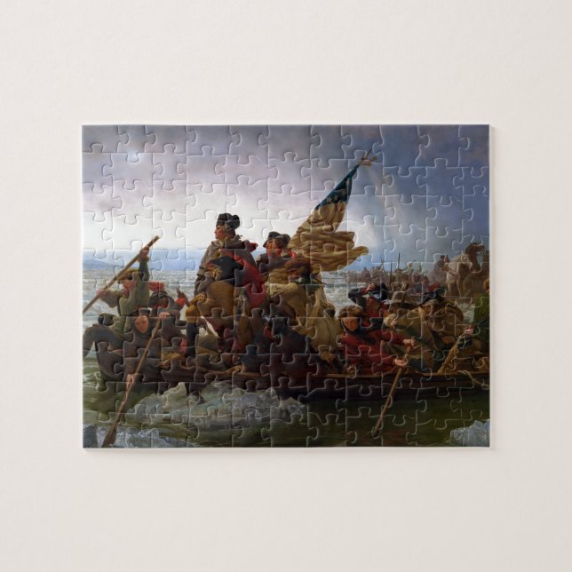 Washington, welches das Delaware durch Emanuel Puzzle (Horizontal)