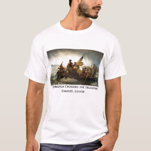 Washington, welches das Delaware kreuzt T-Shirt