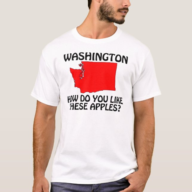 Washington - Wie gefällt dir diese Äpfel? T-Shirt (Vorderseite)