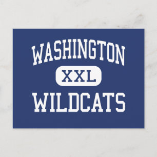Washington - Wildcats - Hoch - Pensacola Florida Postkarte
