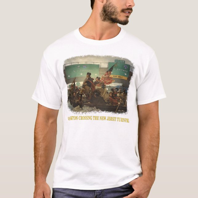 Washington X-ing der Turnpike T-Shirt (Vorderseite)