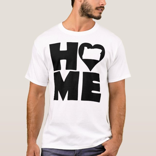 Washington Zuhause Heart Staat T-Shirts T - Shirt (Vorderseite)