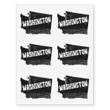 Washington-Zuhause-Vintage beunruhigte Karte