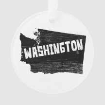 Washington-Zuhause-Vintage beunruhigte Karte