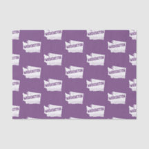 Washington-Zuhause-Vintage Karten-Silhouette im