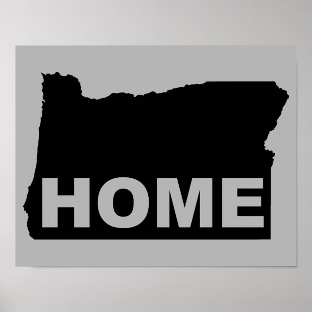 Washington Zuhause weg vom Staat Poster Sign (Vorne)