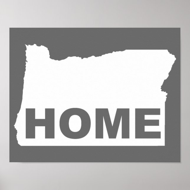 Washington Zuhause weg vom Staat Poster Sign (Vorne)