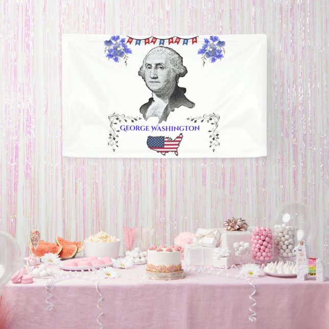 Washingtons Beitrag Banner (Party)