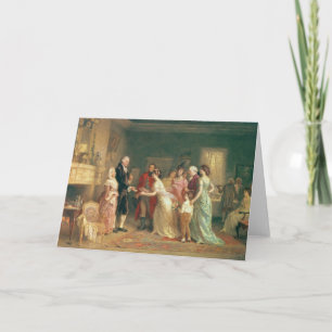 Washington's Geburtstag, 1798 Karte