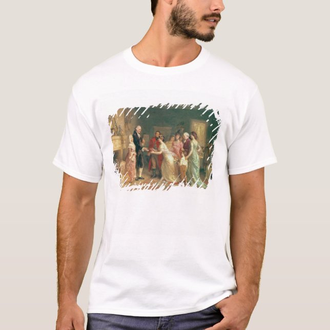 Washingtons Geburtstag, 1798 T-Shirt (Vorderseite)