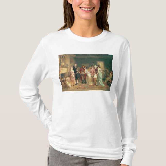 Washingtons Geburtstag, 1798 T-Shirt (Vorderseite)