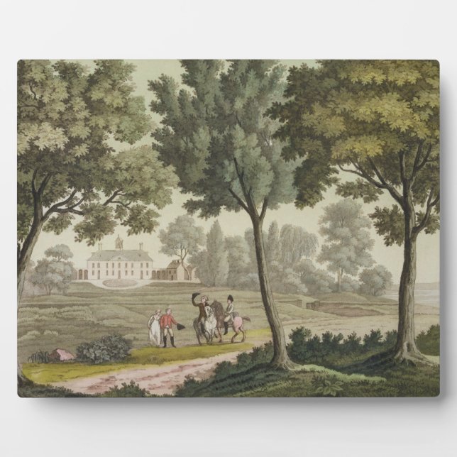 Washingtons Haus auf dem Mount Vernon, von 'Le Cos Fotoplatte (Vorderseite)