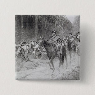 Washingtons Rückzug von den großen Wiesen Button