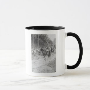 Washingtons Rückzug von den großen Wiesen Tasse