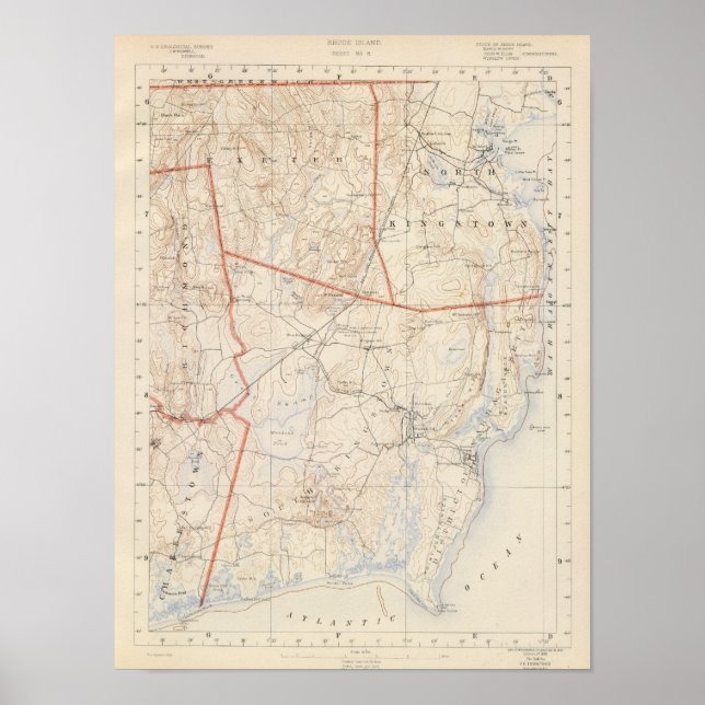 Washinton Landkreis Poster (Vorne)