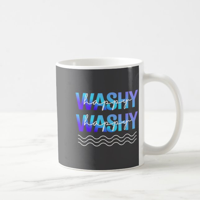 Washy Washy Funny Ship Washy Washy Cruise  Kaffeetasse (Rechts)