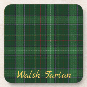 Waslsh Tartan Untersetzer Hochzeitsgeschenk Set 6