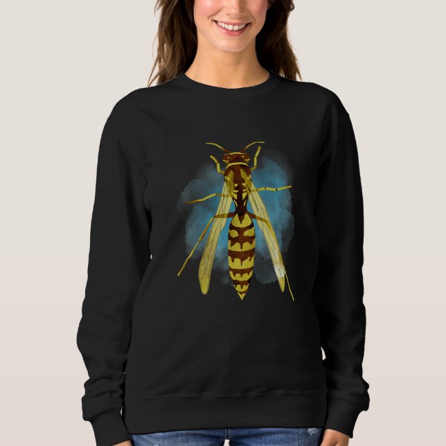 Wasp Insects and Invertebrates Life  1 Sweatshirt (Vorderseite)